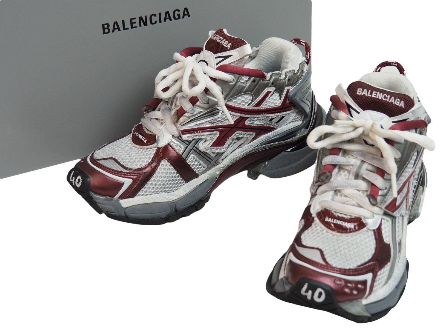 BALENCIAGA バレンシアガ スニーカー RUNNER ランナー ユーズド加工 