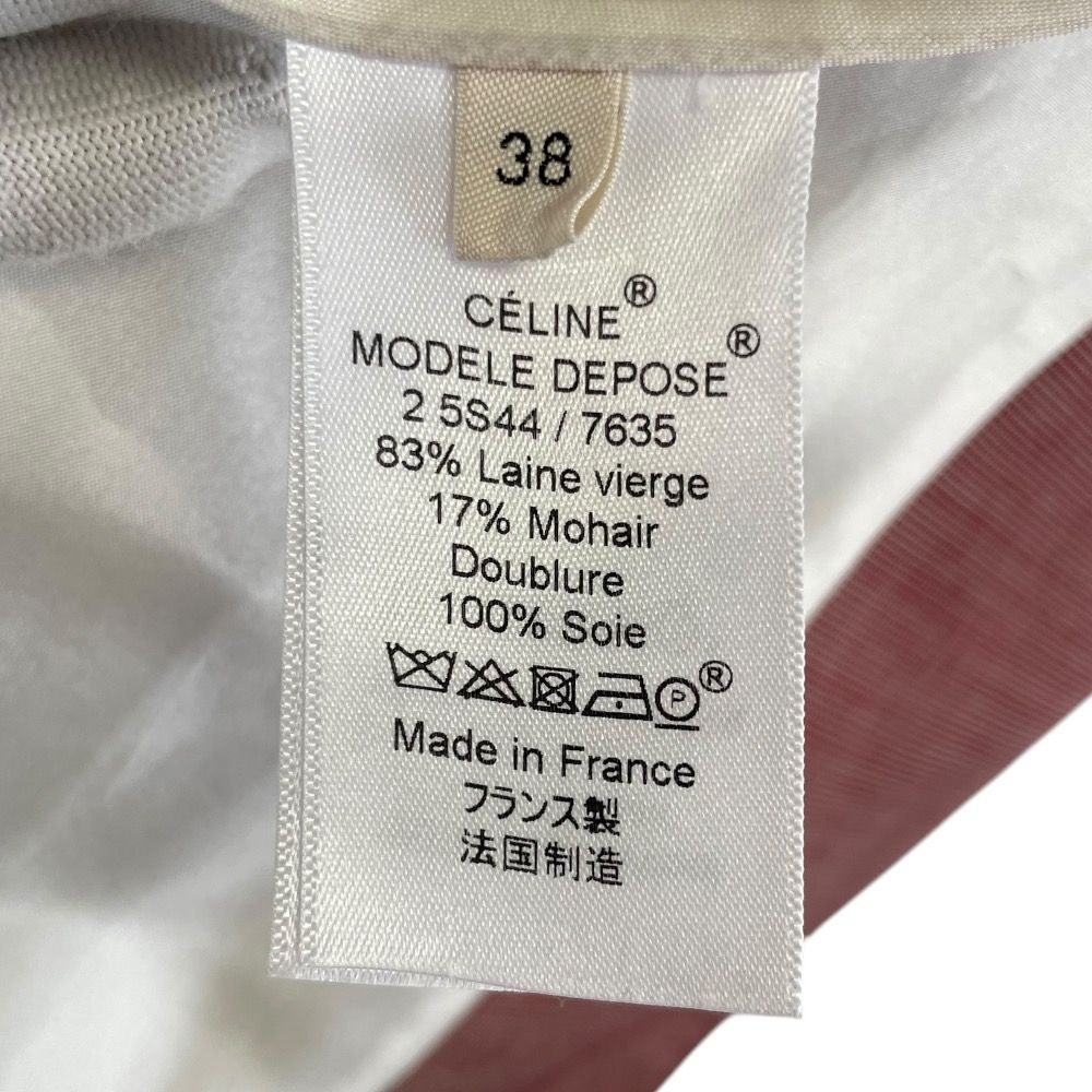 未使用 CELINE セリーヌ フィービー期 立体裁断 カットオフデザイン
