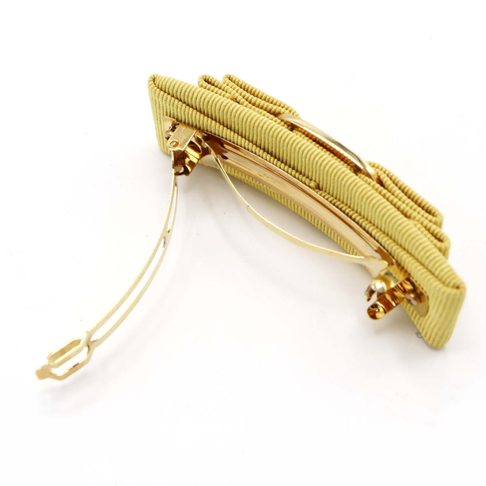 Salvatore Ferragamo フェラガモ バレッタ イエロー系