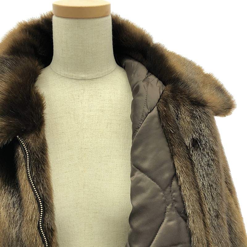 leinwande Vegan Fur Jacket / Brown LEINWANDE (ラインヴァンド