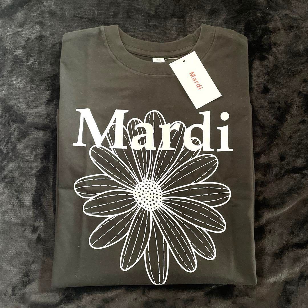 Mardi Mercredi マルディメクルディTシャツ ブラック ホワイト