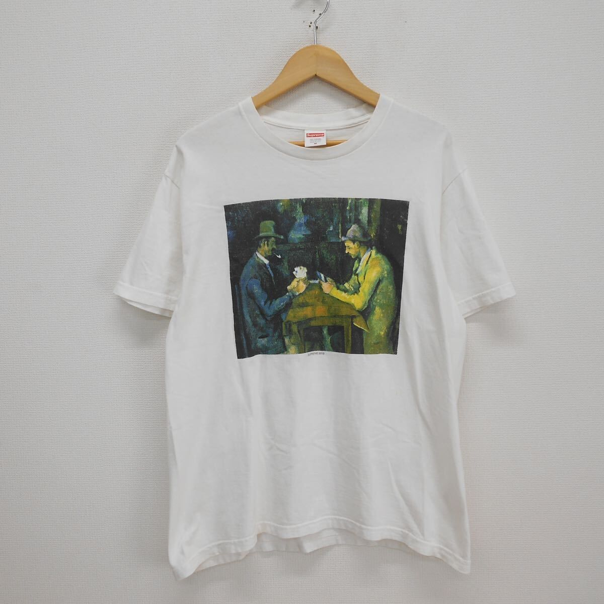 Supreme シュプリーム 18SS CARDS TEE Tシャツ 半袖 絵画 プリント M 10117905