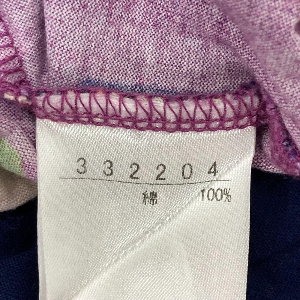古着 アルベロベロ オレボレブラ 日本製 七分袖チュニック カーキ 美品 OLLEBOREBLA ALBEROBELLO オレボレブラ アルベロベロ ぶた