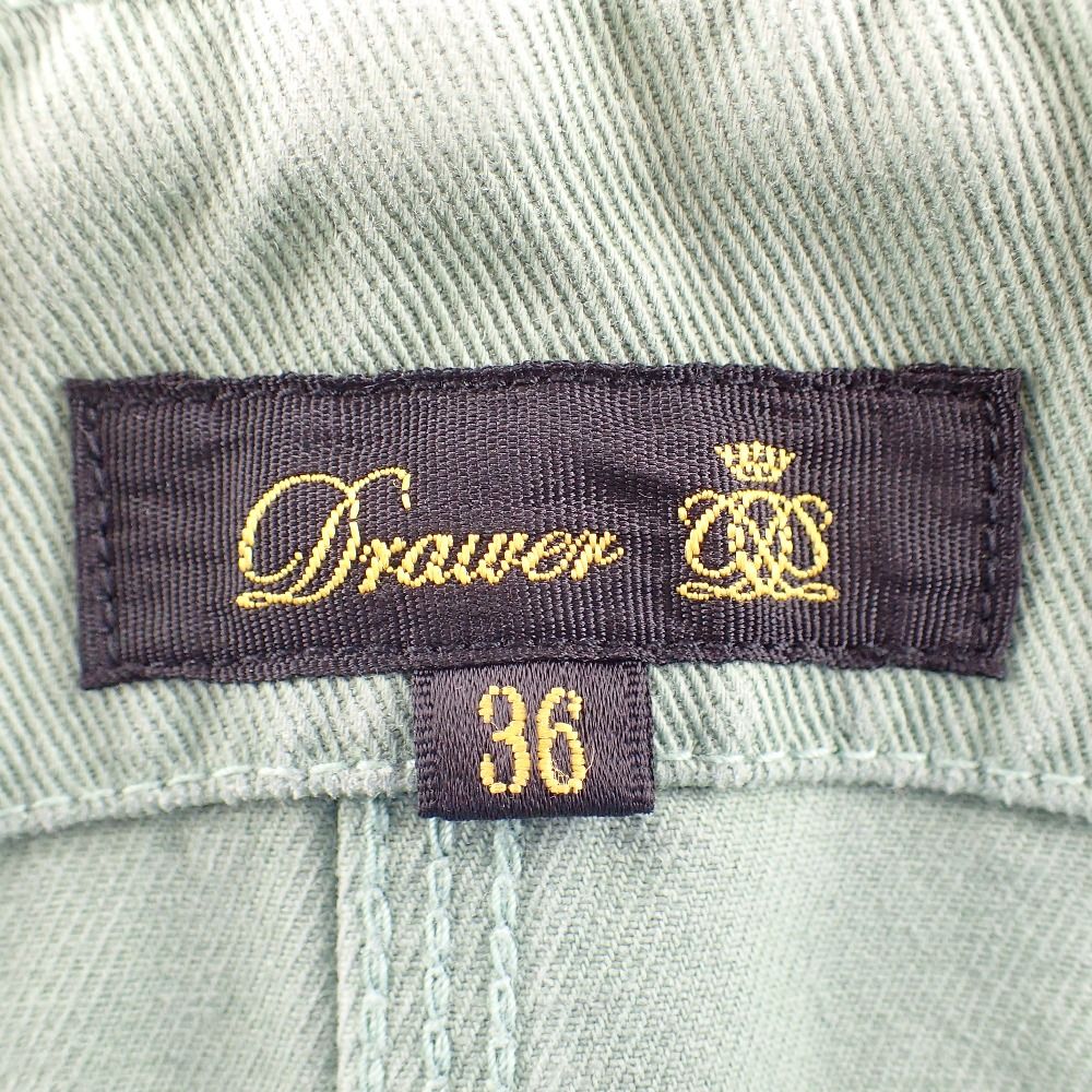Drawer  ツイルバイオ　ジャンパースカート  36オリーブ