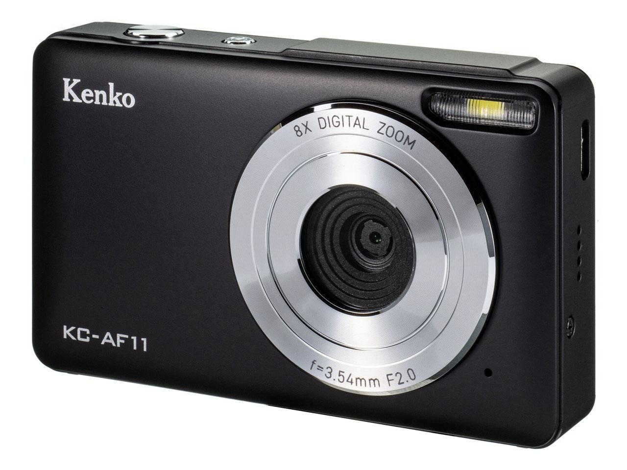 【新品・3営業日で発送】Kenko Tokina デジタルカメラ KC-AF11 ブラック(144638)