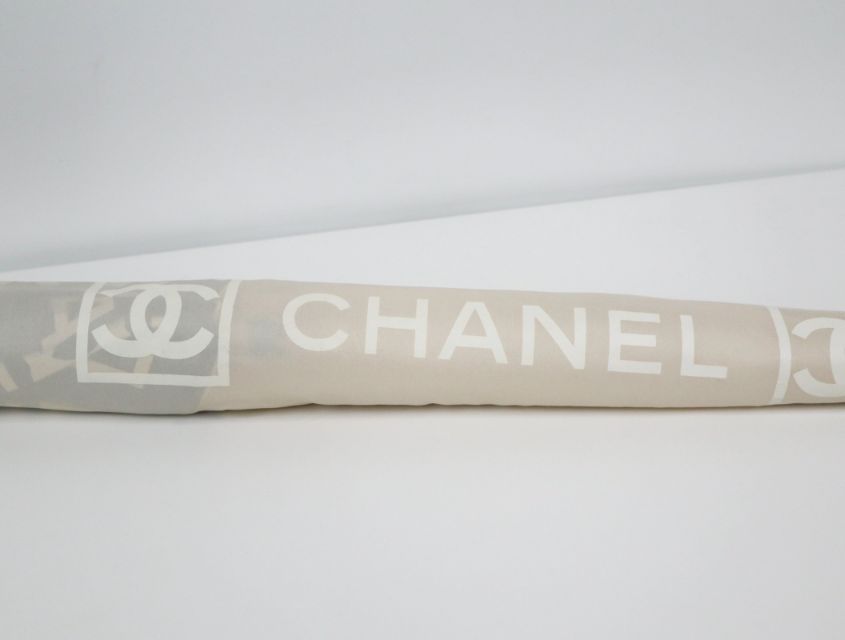 CHANEL シャネル スポーツライン 傘 ノベルティ ブラック アイボリー  