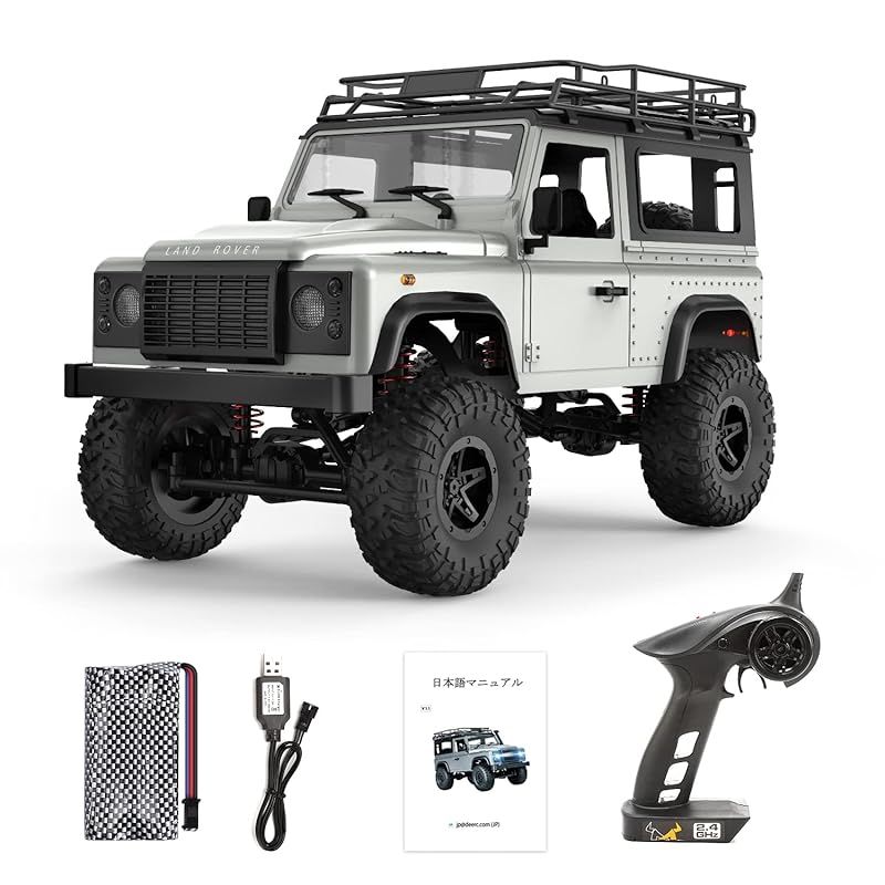 deerc ランドローバー　美品 DEERC ラジコン クローラー ラジコンカー オフロード 4WD 1/12