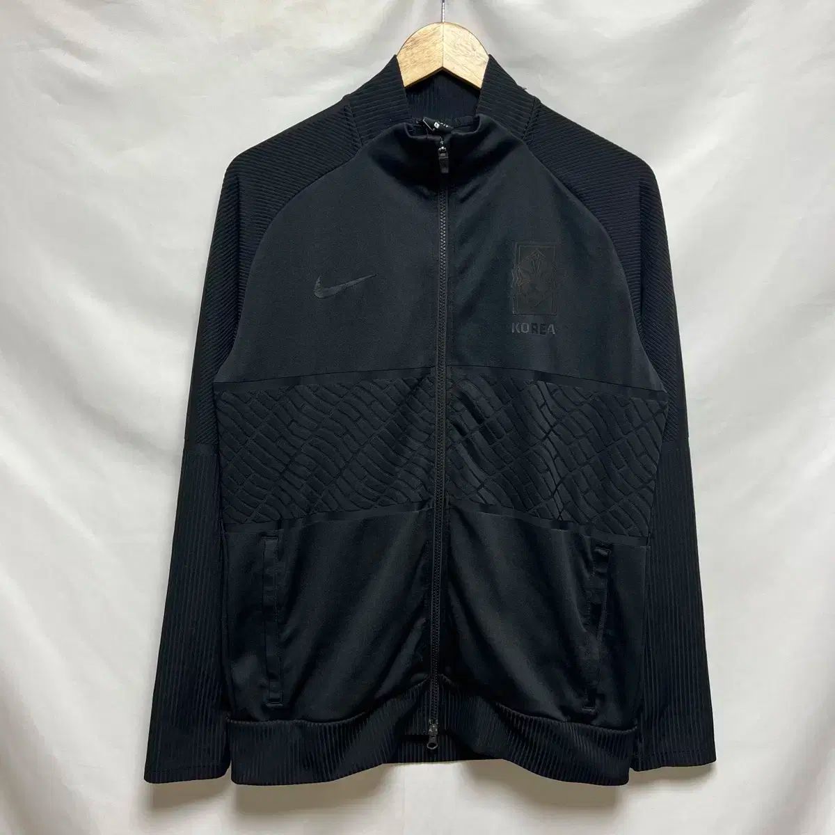 純正品| L NIKE ナイキ 韓国 サッカー 韓国国家代表 20 ー 21 ブラック アンセム ジャケット|ジップアップ