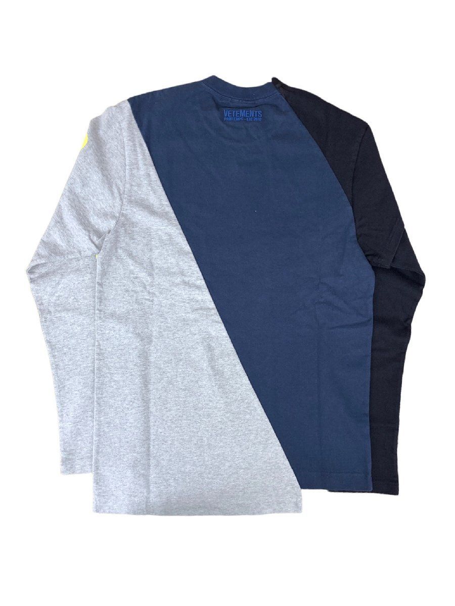 vetements ヴェトモン 18SS 再構築 Cut Up 長袖カットソー ヴェトモン VETEMENTS 18SS CUT UP 再構築 ロンT MSS18TR47 長袖