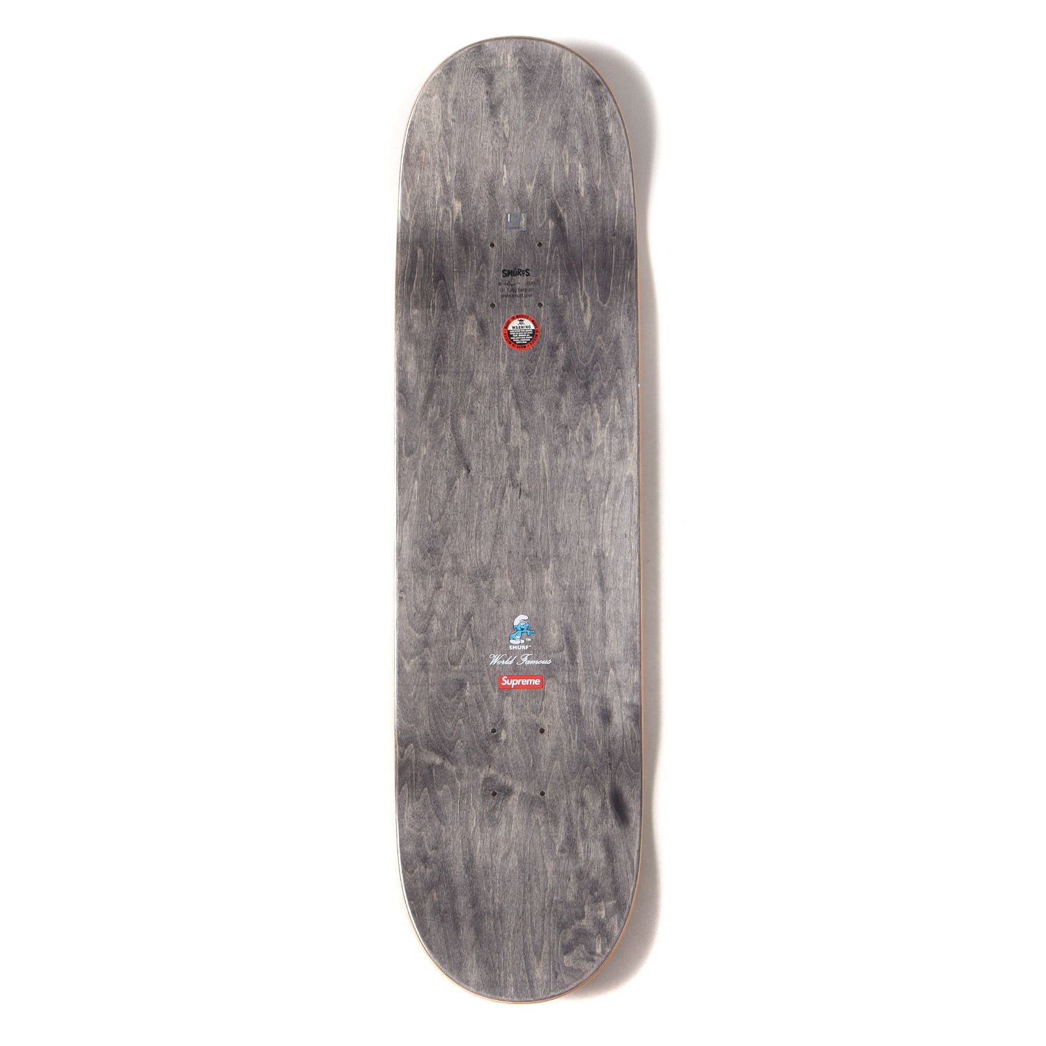 3個 Supreme smurfs skateboard deck スマーフ