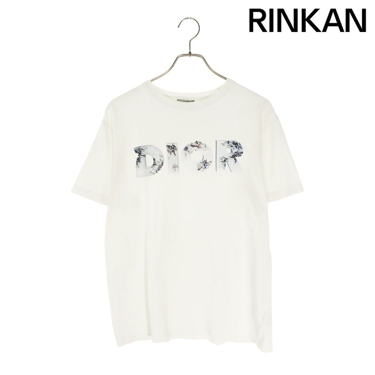 ディオール  20SS  023J615B0554 ダニエル・アーシャム ロゴプリントTシャツ メンズ S