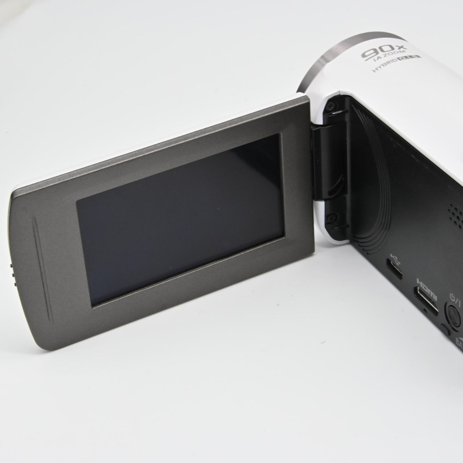 ☆美品☆Panasonic HC-V480M HDビデオカメラ ホワイト - メルカリ