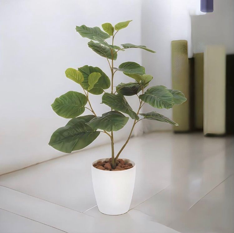 光触媒 人工観葉植物 フェイクグリーン ウンベラータ高さ80センチ