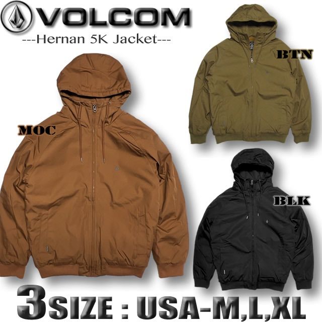 VOLCOM ボルコム メンズ ジャケット 耐水 パーカー フード