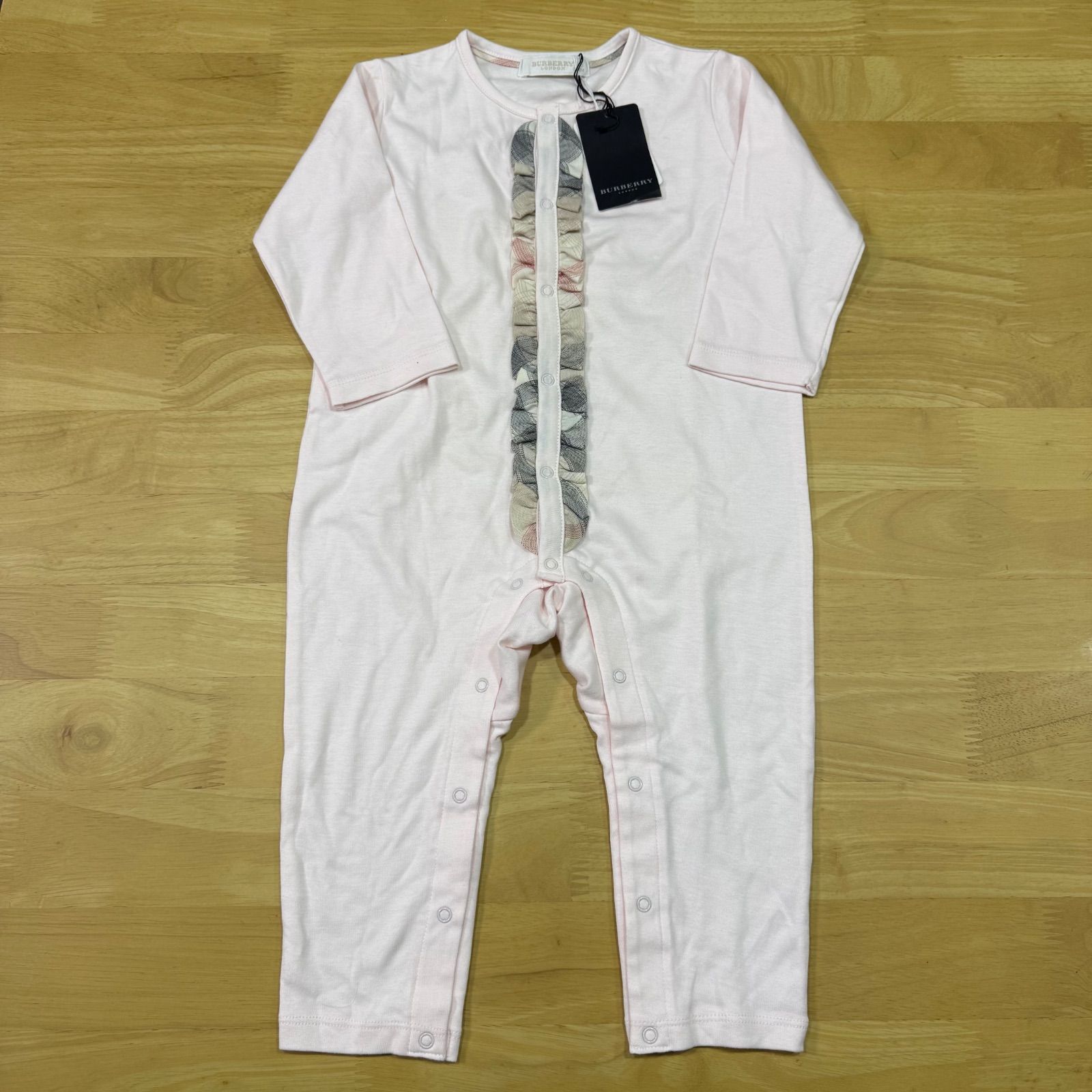 新品⭐️Burberry ロンパース バーバリー ロンパース 80 12m ベビー