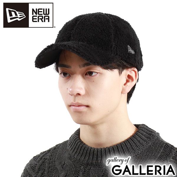 正規取扱店 ニューエラ 帽子 メンズ レディース 大きいサイズ NEW ERA キャップ ボア ブランド 秋冬 冬 深め 9TWENTY Mink Fleece ブラック