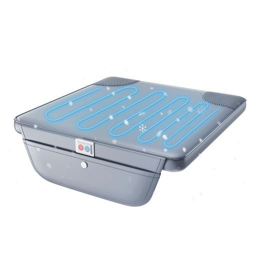 新登場 水冷式クールシート送風ファン搭載冷却マット車|オフィス|自宅用ひんやり快適 3段階温度調整DC12V|24V USB給電対応抗菌防水 滑り止め加工静音軽量日本語説明書付き熱…