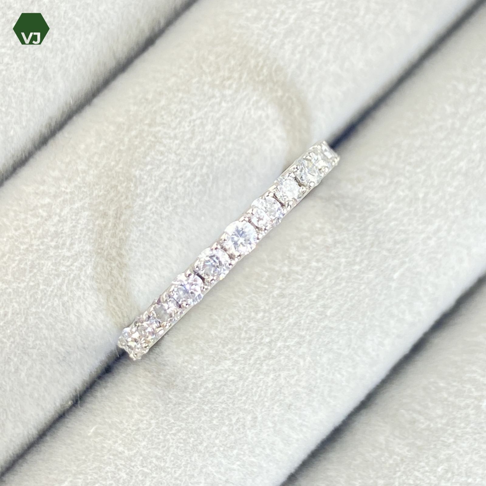 値下げ交渉可 Pt900 ダイヤモンド セミエタニティ リング D1.00ct 新入荷 出品1週目 SELBY Pt900 ダイヤモンド リング 1.00ct フルエタニティ Pt900 ダイヤモンド