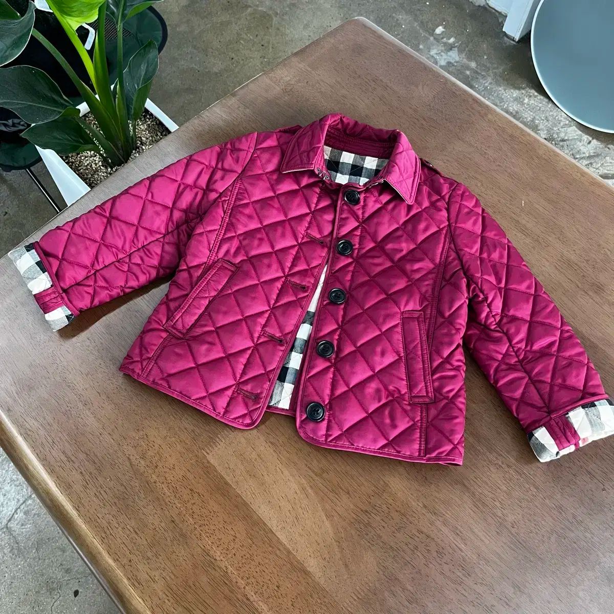 バーバリー コレクション キルティングジャケット 4y BURBERRY