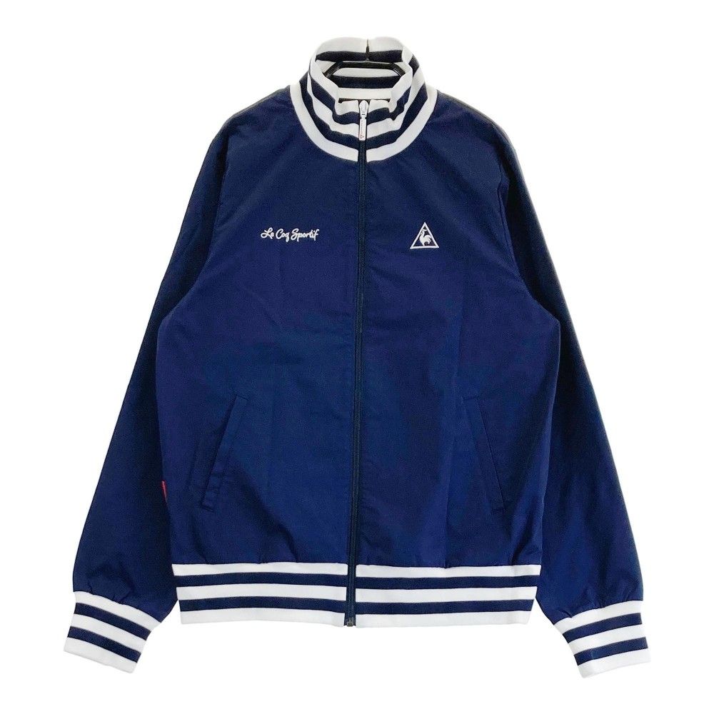 サイズ：L LE COQ GOLF ルコックゴルフ ジップジャケット ネイビー系