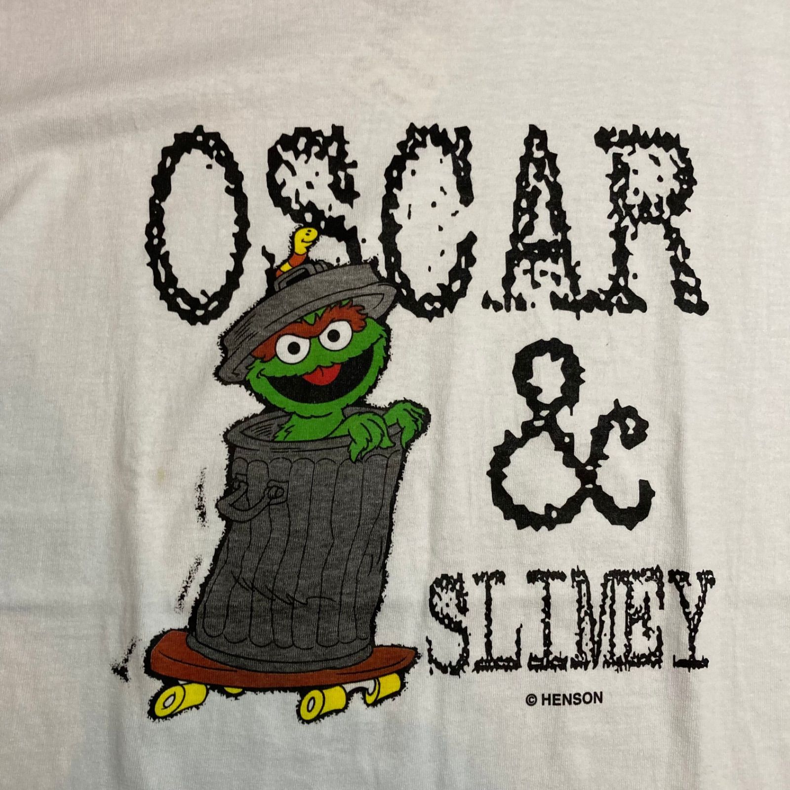 ケ*ロ様 90sセサミストリートオスカーTシャツ 90s セサミストリート