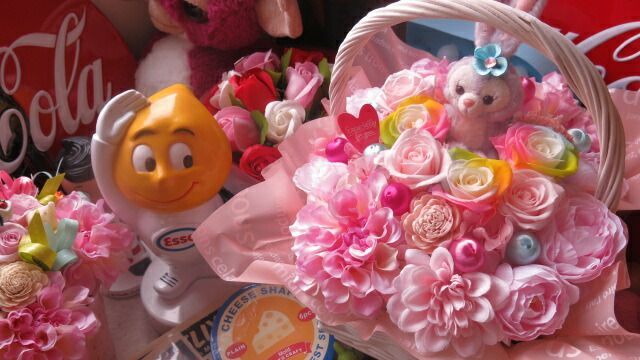 ステラルー ぬいぐるみ 花 フラワーギフト プリザーブドフラワー