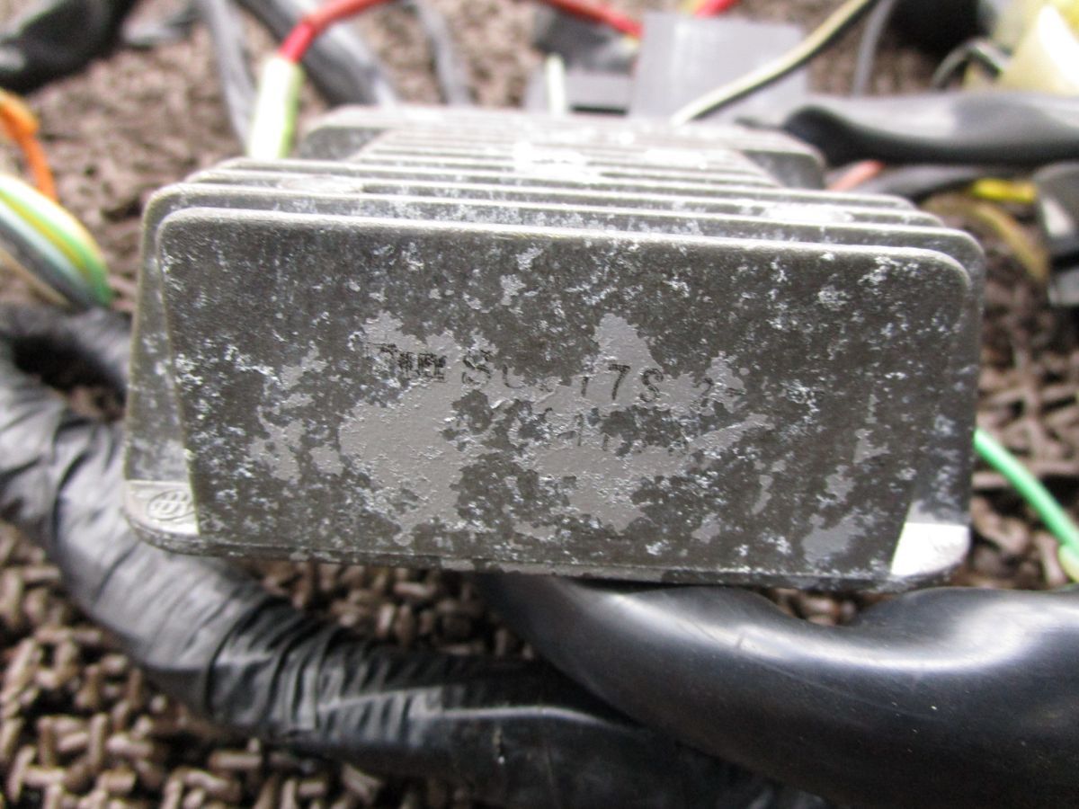 GSX750S カタナ メインハーネス レギュレター リレー A6266 GS75X スズキ GS75X 刀 KATANA キャブ車 BRIGHTFACE_UK