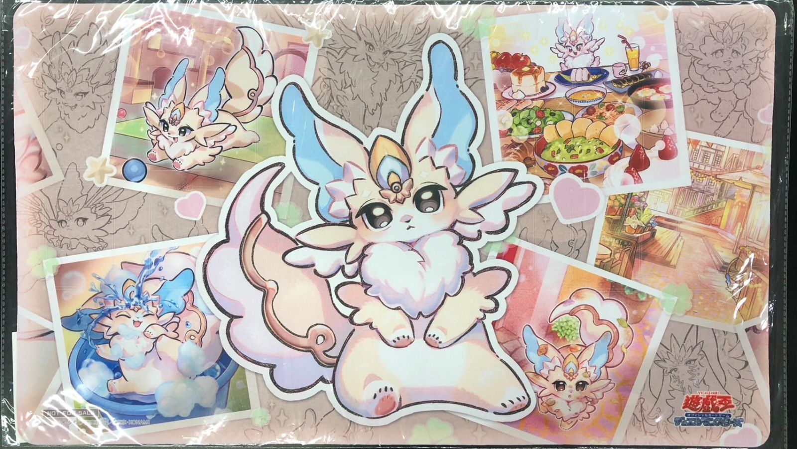 ピュアリィ　プレイマット　遊戯王の日　未開封 遊戯王 公式 YU-GI-OH DAY! ピュアリィ プレイマット 2023