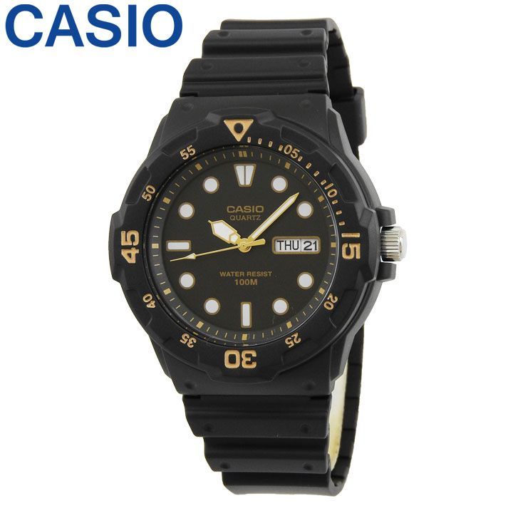 3ヶ月保証 BOXなし カシオ CASIO チプカシ MRW-200H-1E 海外モデル