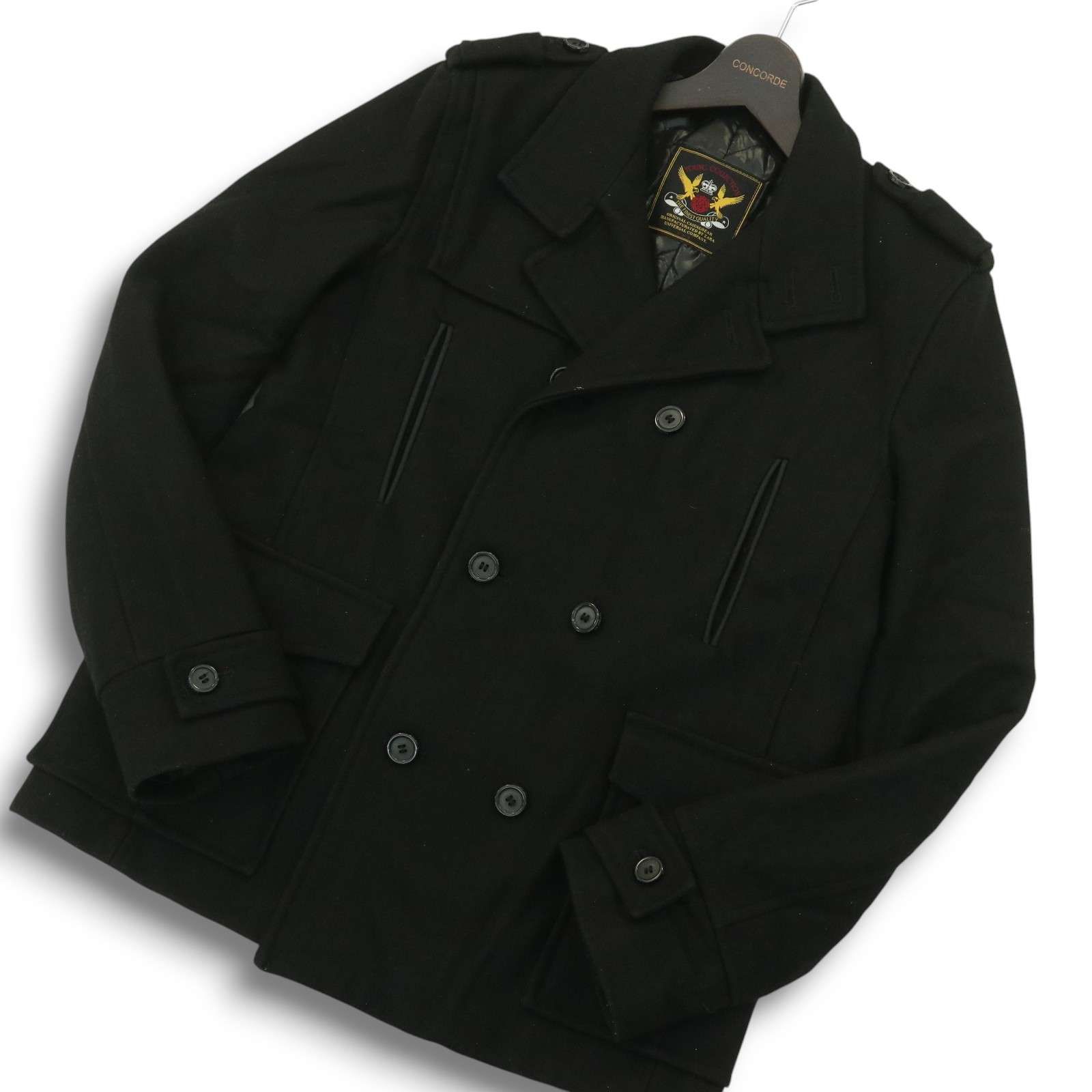 MALE & CO. ブラック ウール コート M CABaN ウールコート M ブラック