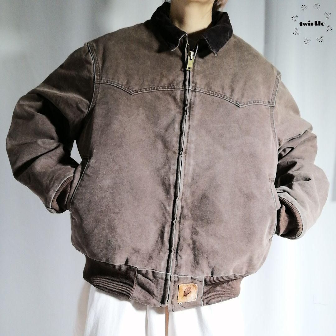 廃盤モデル 希少 古着 00s Carhartt カーハート ダックジャケット 