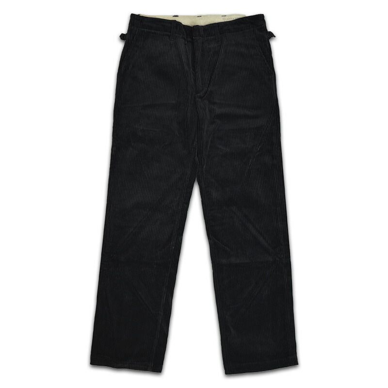 グラッドハンド 定価 30 800円 コーデュロイパンツ BYGH-16-AW-17 L ブラック 日本製 GLADHAND fz9293