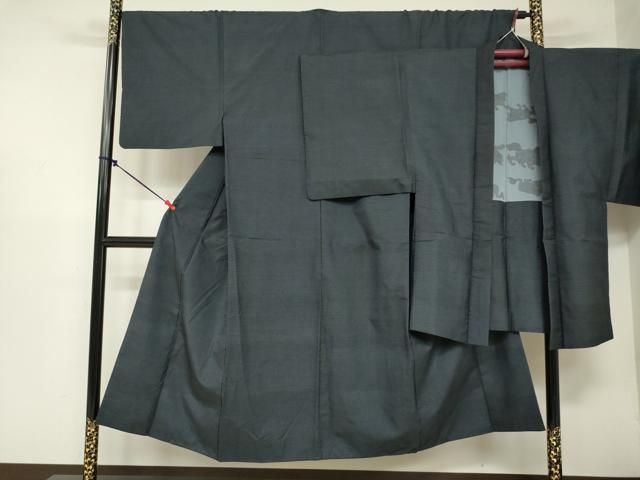 平和屋着物□男性 本場大島紬 アンサンブル 100亀甲 総絣 正絹 逸品  