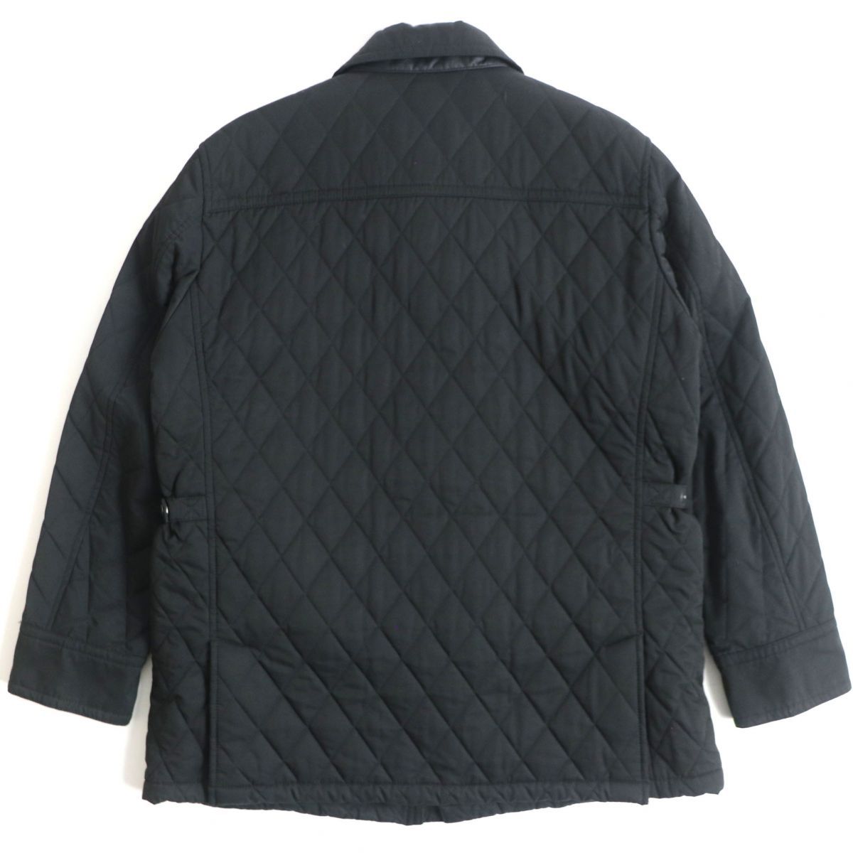 良品☆バーバリー ロンドン ジップ 中綿 コート ライナー付き メンズ L