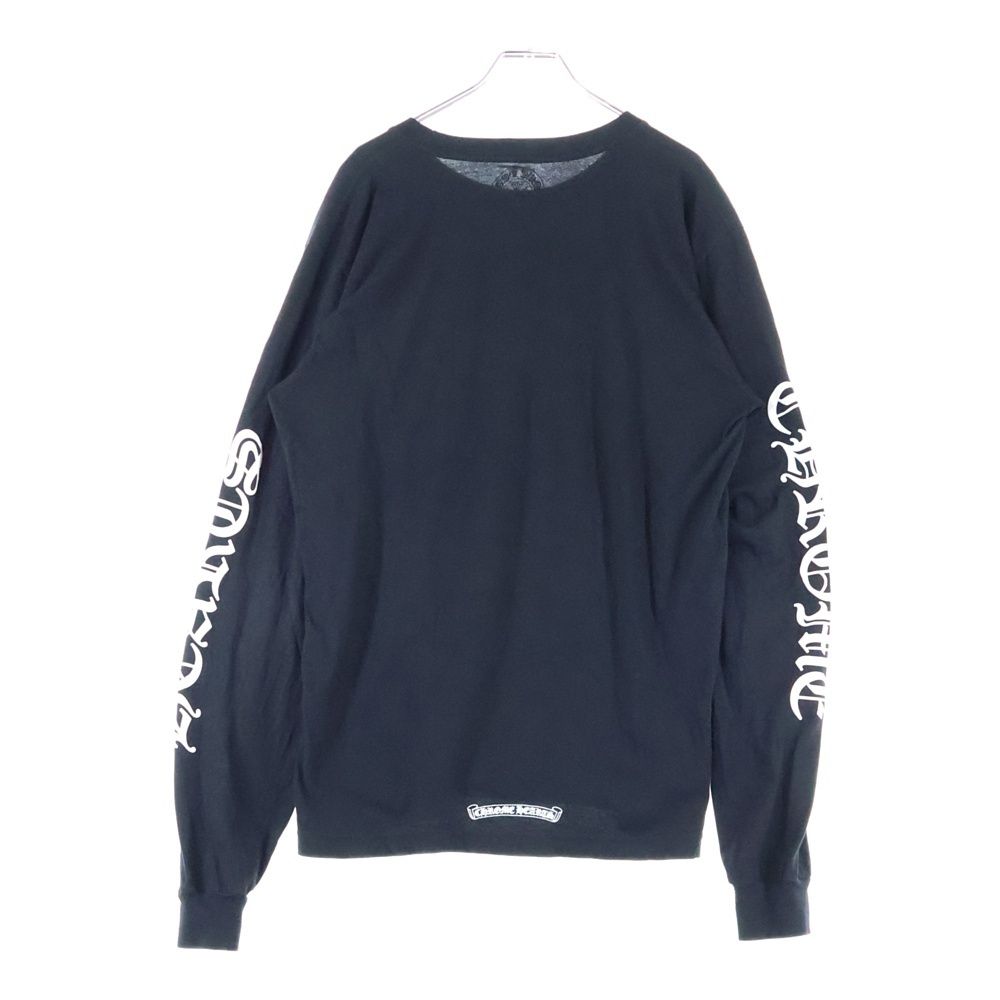 CHROME HEARTS (クロムハーツ) CH LS 1 ネックロゴプリント長袖