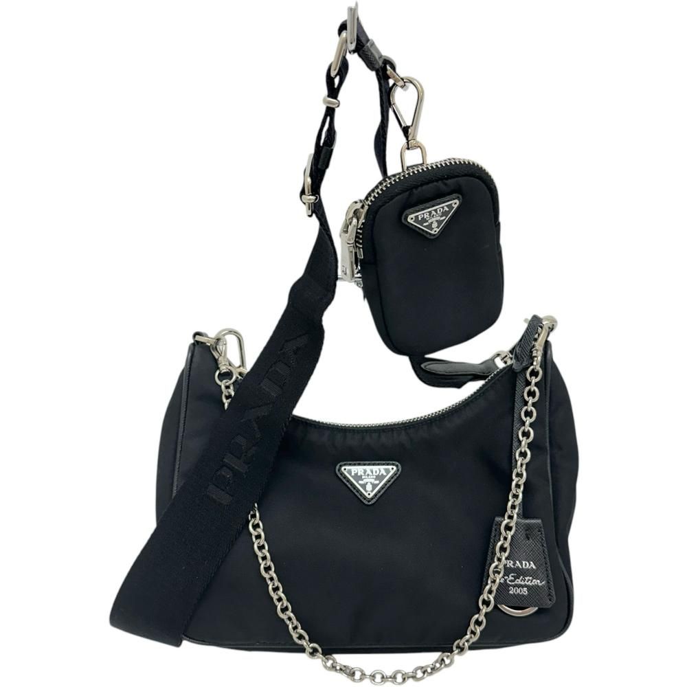 定価54万 半額以下! 弾く PRADA プラダ ハンドバッグ 2way 1BC145