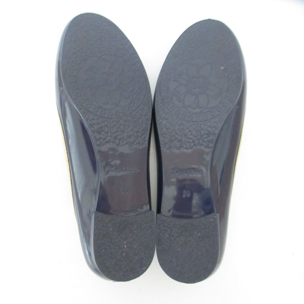 Repetto ネイビー バレエシューズ repetto レペット バレエシューズ ネイビー 36 - メルカリ