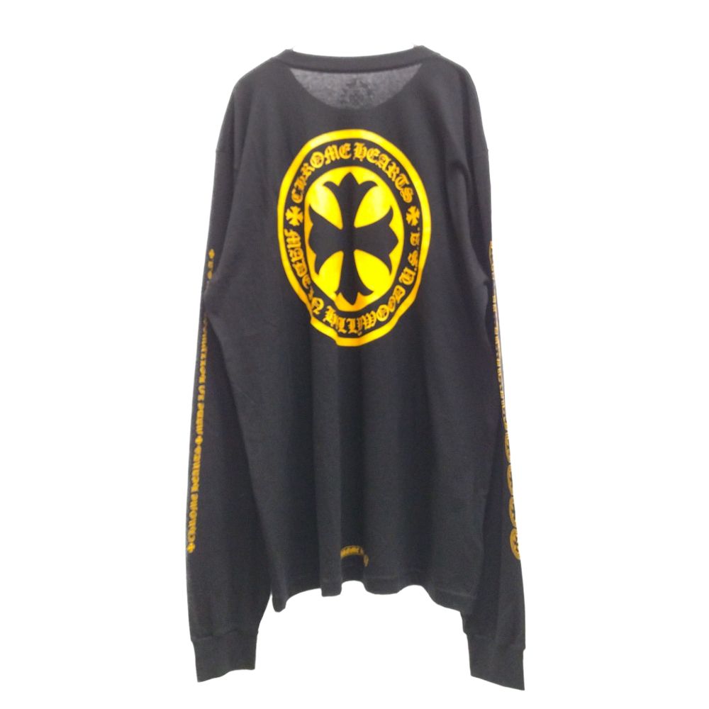 CHROME HEARTS (クロムハーツ) Yellow CH Plus LS Tee イエローCH