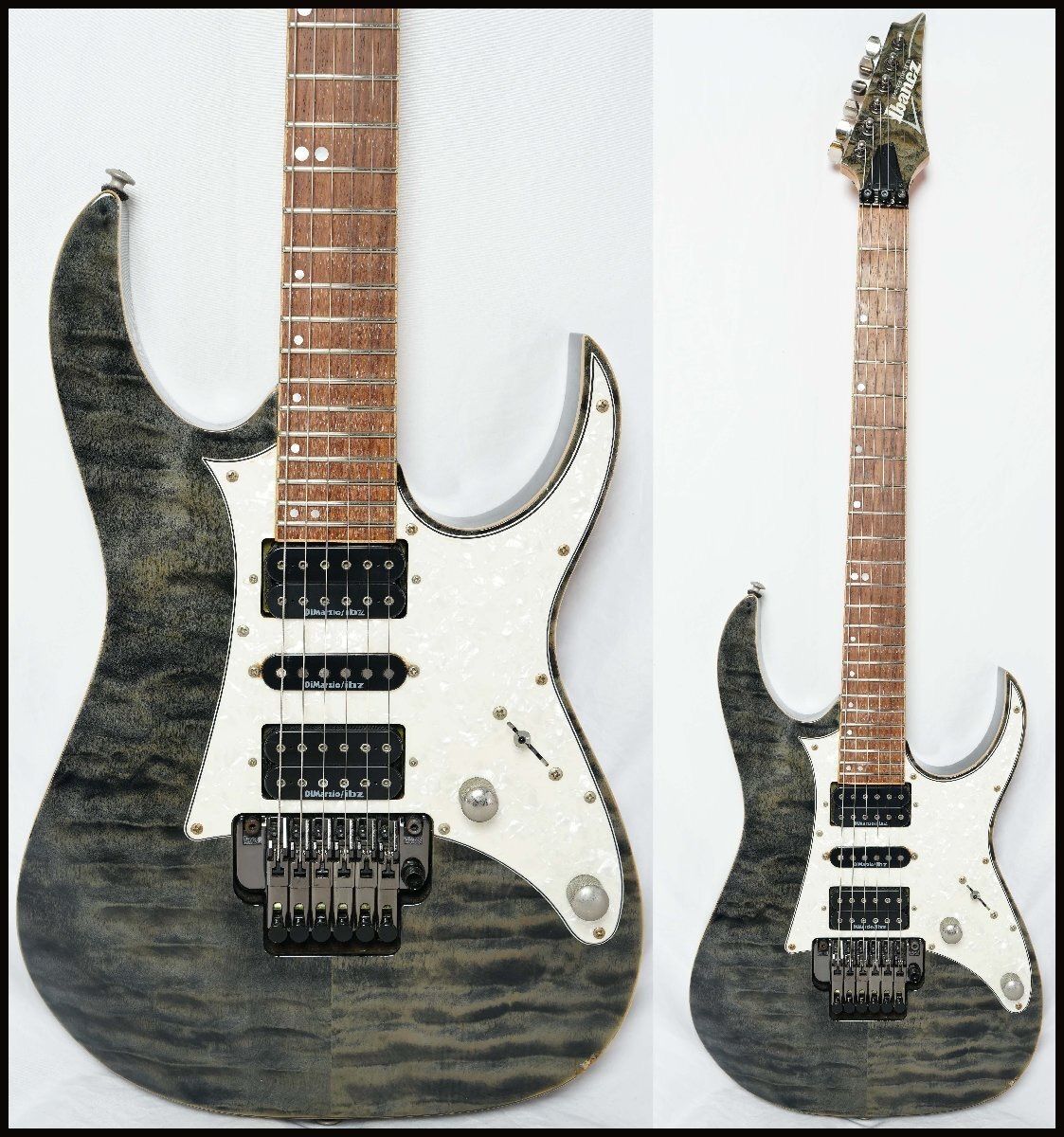 アイブルーム ☆Ibanez☆PREMIUM RG950QMZ Black Ice HSH アイバニーズ キルト