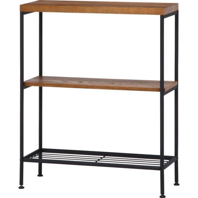 不二貿易 シェルフ3段 レアル 10838 新生活 おしゃれ