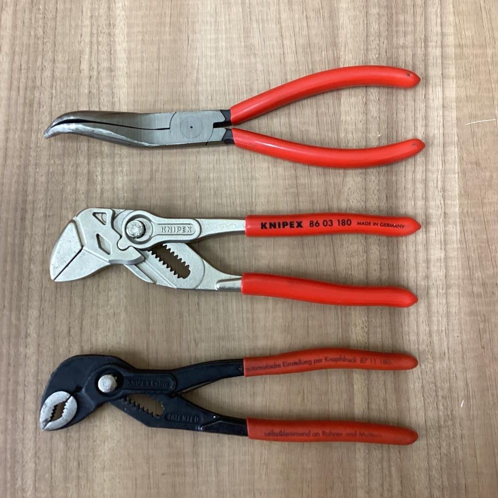 KNIPEX クニペックス プライヤ－3点セット 201