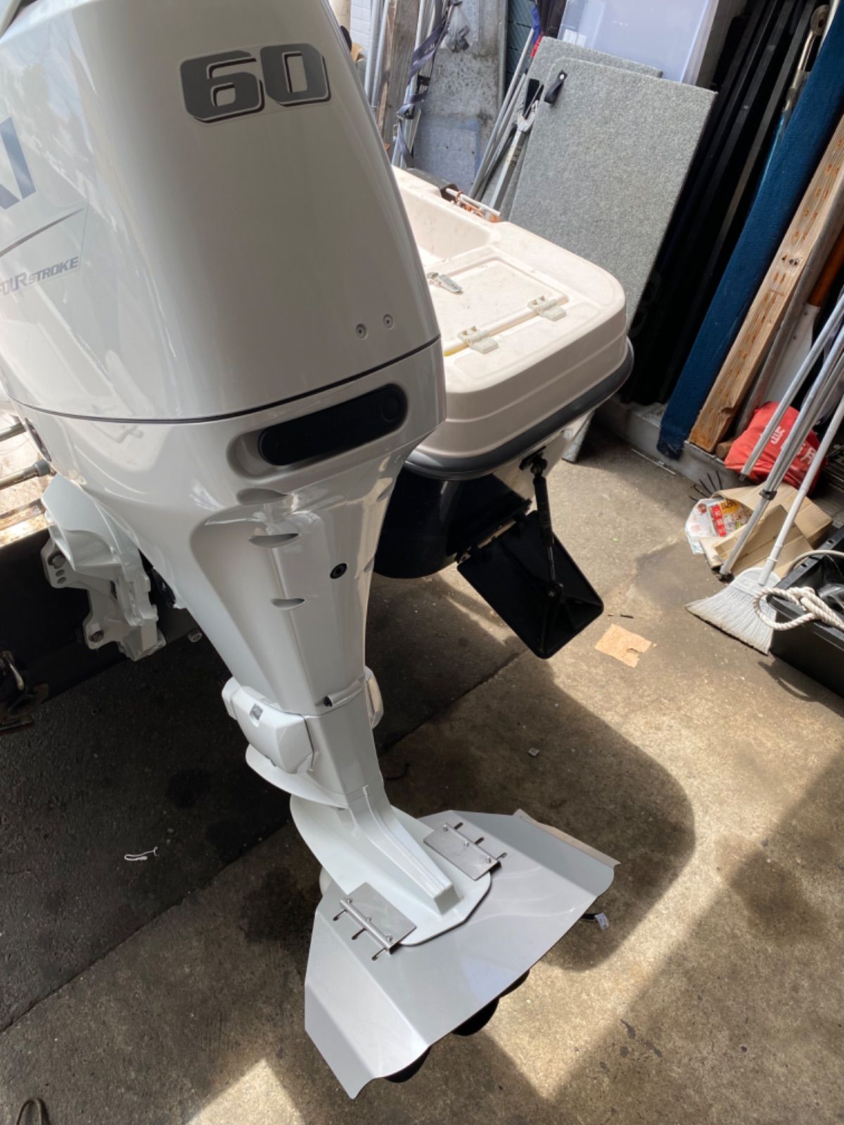 スズキ - SUZUKIスズキ DF70A 〜DF100B船外機用　スタビライザー SUZUKIスズキ DF70A 〜DF100B船外機用 スタビライザー 穴あけ
