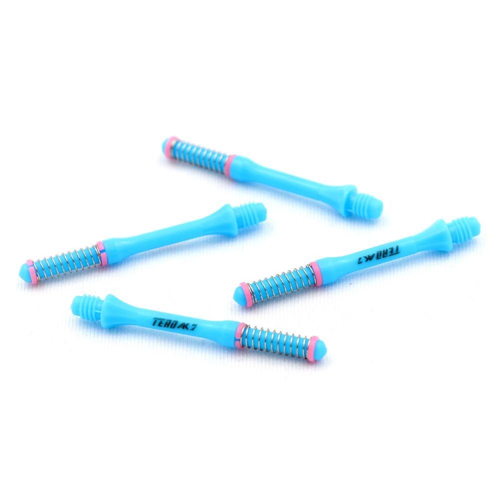 【在庫セール】B/C/D/E/F TEROシステム AK7伸縮式内蔵スリムシェイプダーツシャフト、4個セット-E40mm(CS-AK7+5XE40) CUESOUL