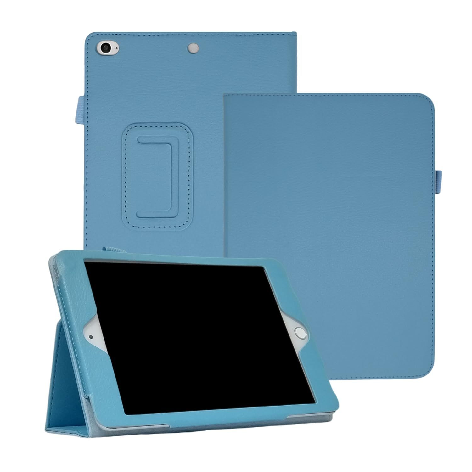 数量 カバー オートスリープ 保護 7.9インチ スタンド固定できる 2019 2015 全面保護 第5世代 第4世代 耐衝撃 mini アイパッド ipad ミニ5 ケース 4 ミニ4 5 フリップ YXL ブルー R