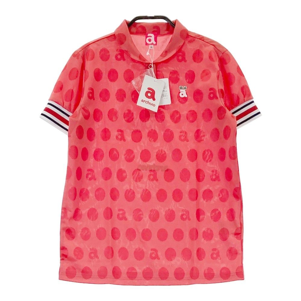 【極美品】22年 PGG ピージージー パーリーゲイツ モックネックシャツ ロゴ 極美品】22年 PGG ピージージー パーリーゲイツ モックネック