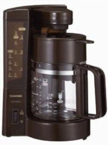 TOSHIBA コーヒーメーカー ブラウン HCD-5MJ T