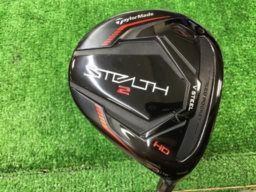 テーラーメイド STEALTH2 HD 3W フェアウェイウッド FW TENSEI RED TM50 STEALTH FW フレックスS メンズ 男性用 右利き 右用 Bランク ゴルフクラブ