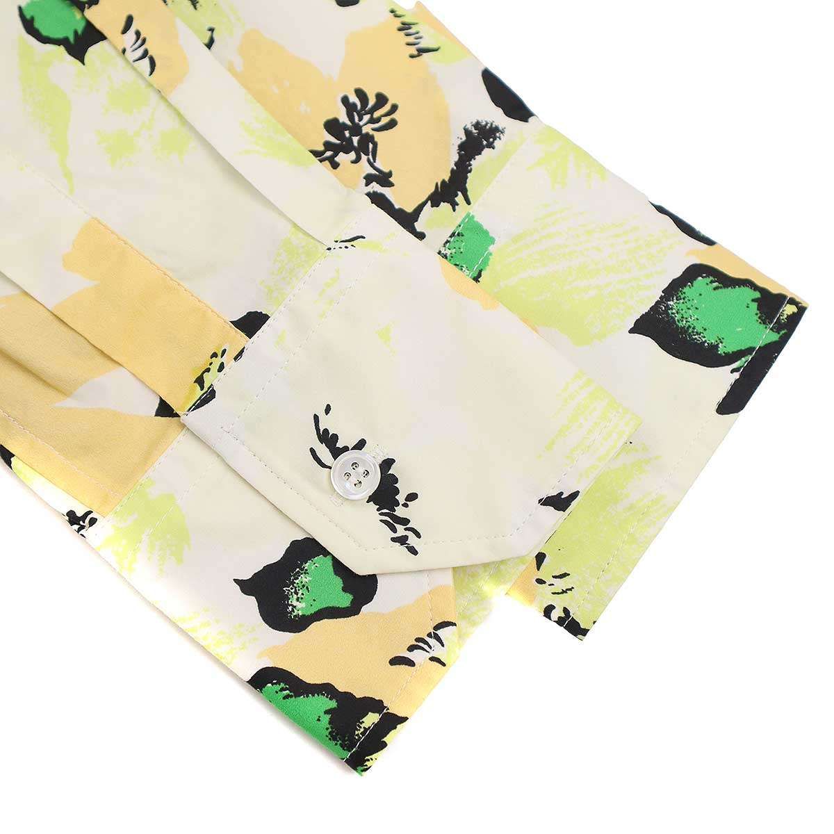 PLAN C プラン シー 20AW フラワープリントロングスリーブシャツ  