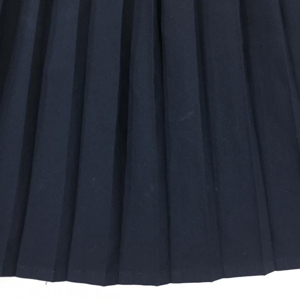 美品♡J.LINDEBERG ネイビー プリーツスカート J.LINDEBERG スウェーデン発 ストライプ フレアスカート