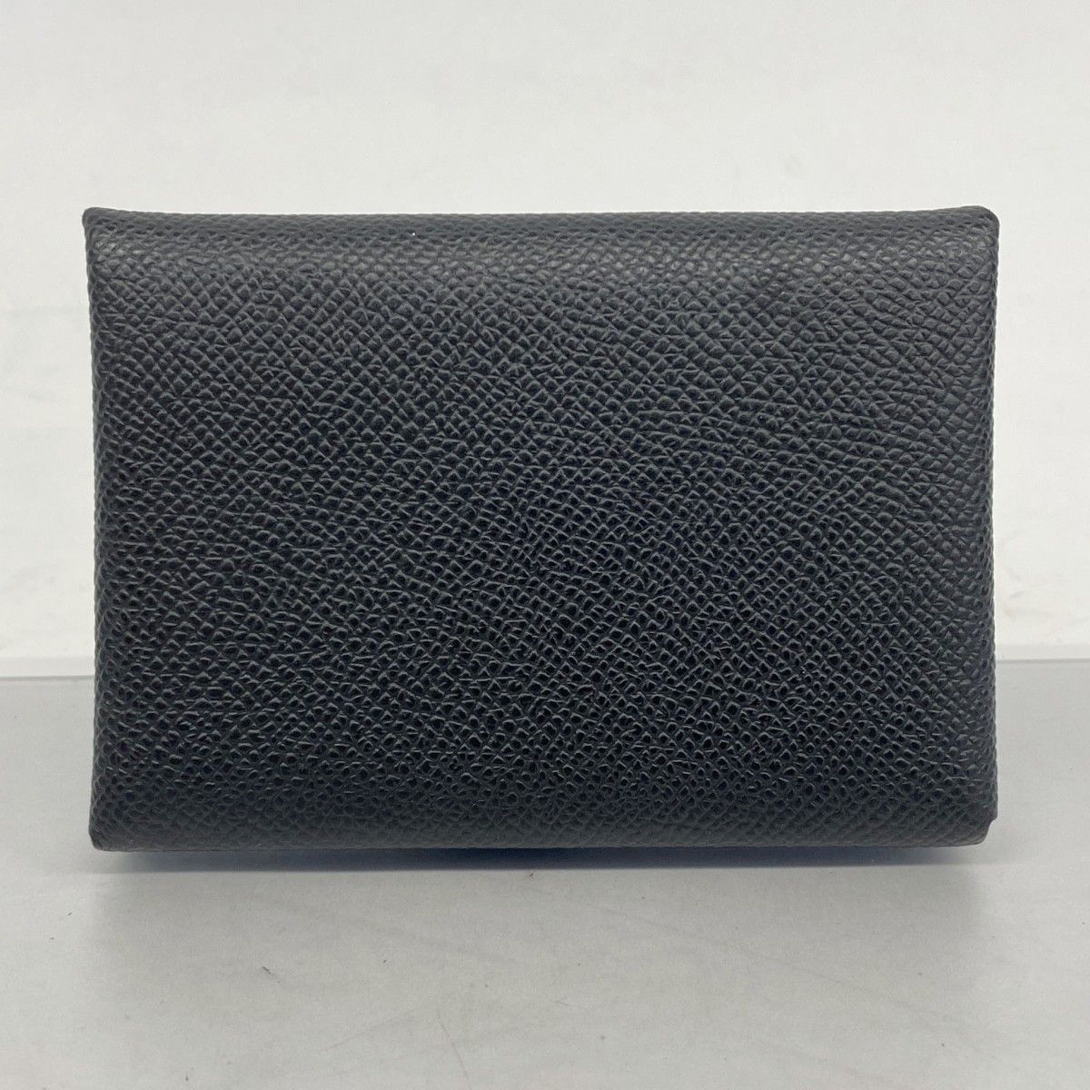 5ib1338】エルメス カードケース カルヴィデュオ ヴォーエプソン